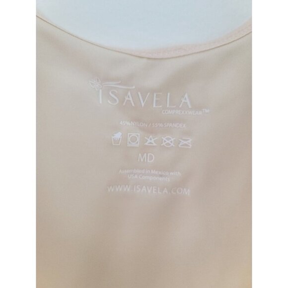 Isavela Cardiac Breast Chest Implant Surgery No Cups Compression Bra Zipper M - Picture 9 of 10